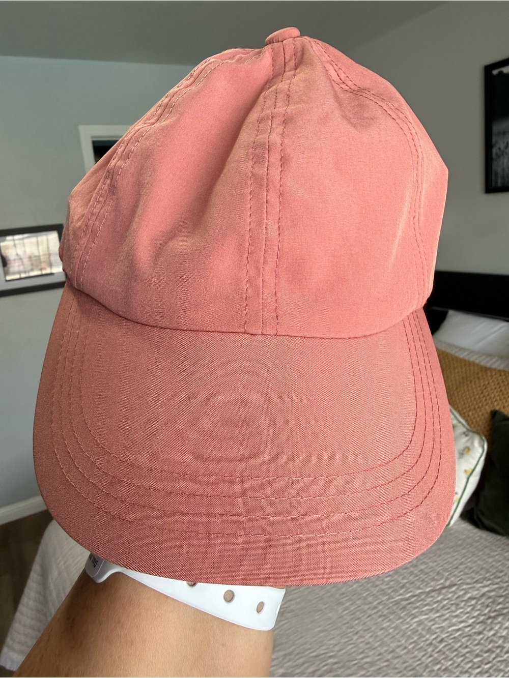 Apana Coral Pink Baseball Cap
